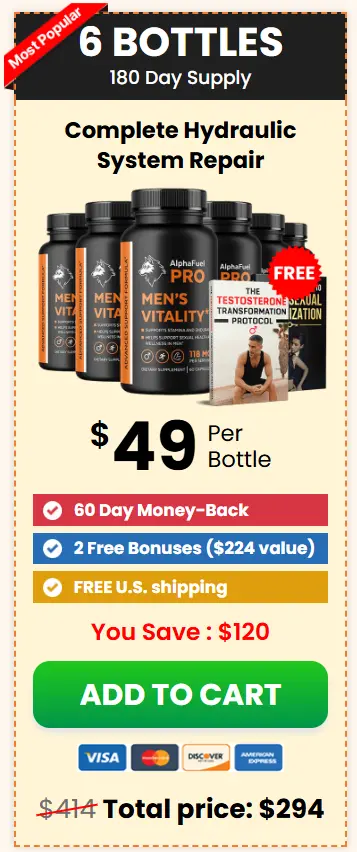 AlphaFuel Pro 6 bottles